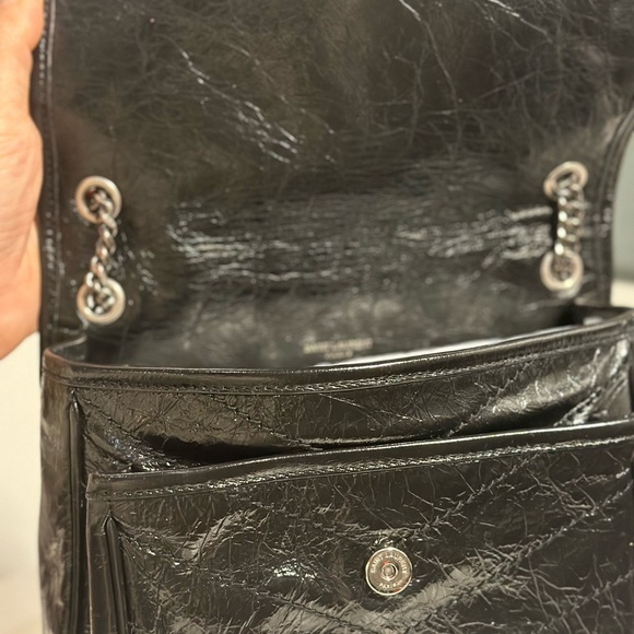 YSL saint Laurent Nikki baby vintage leather black - Picture 16 of 16